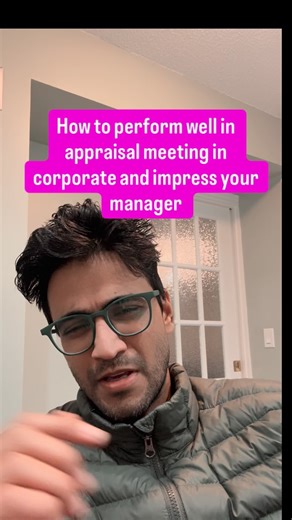 Abhishek Somani on Instagram: "How to do well in your appraisal meeting in corporate ….#corporate #coworkers #worklife #workhumor #funny"