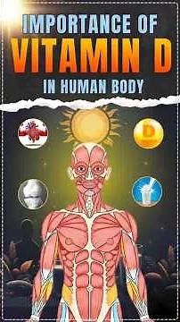 IMPORTANCE OF VITAMIN D #biology #shorts