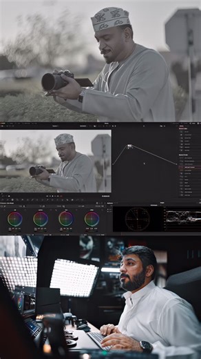 ‎المصور حمد أحمد 🇦🇪🎥🔥‎ on Instagram‎: "⁨ ⁨ ⁨ ⁨ ⁨ ⁨ أقوى دورة تلوين ف الشرق الاوسط مسجلة 🎨🫡🔥 اول شي هالدورة مش للمبتدئيين لازم تكون عارف الادوات وفي نفس الوقت لازم يكون عندك النسخة المدفوعة من دافنشي انا مسوي لك اقوى دورة مسجلة ف الشرق الاوسط ( وجهتك عشان تصير ملون سينمائي 🎨🔥) مدتها اكثر من 7 ساعات، تبا تعرف كيف ترتب جو المكتب، كيف تستقبل الفوتج من العميل، تلوين الفوتيجات بمختلف الكاميرات، ال Color Management, اتعمق في موضوع ال Nodes, ال Color Correction, ال Color Grading, الون معاك بروج