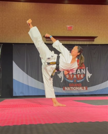 Impressive Flexibility, Balance & Kicking Ability | Taekwondo Poomsae Grand Championship Performance #taekwondo #martialarts #poomsae #oceanstategrandnationals #opensportmartialarts | Point Fighter Live