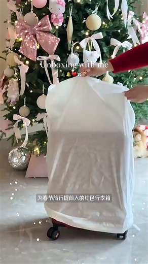 地平线8号（LEVEL8）行李箱宽拉杆旅行箱男女20英寸可登机密码箱万向轮悦享家系列红色