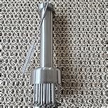 Stainless Steel Meat Tenderizer Tool, 21 Sharp Needles, Chicken Meat Tenderizer, Tenderizing Steak, Beef, Chicken, Pork, Barbecue, Marinating Prep Tool, with free cleaning brush
