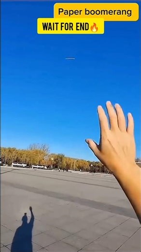 Amazing boomerang🤯#shorts #trending #craft #experiment #new