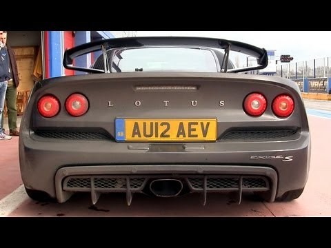 Lotus Exige S V6 Sound - Full Throttle Accelerations