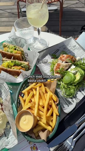 Brunch med Stockholms bästa utsikt