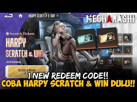 NEW CODE!! CABA GACHA HARPY SCRATCH & WIN!! - MECHARASHI