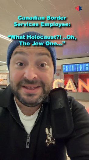 "What Holocaust?... Oh, the Jew one"...- Canada Border Service Employee Hey Canada Border Services Agency, care to weigh in here? This kind of rhetoric is simply unacceptable, let alone coming from a federal employee! Steven MacKinnon Video credit: @jonnydaniels | Honest Reporting Canada