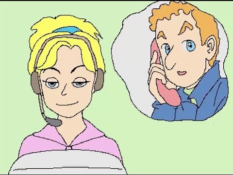 English call language / 英语打电话 日常用语 情景对话 (1)