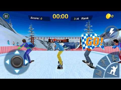 Snowboard Master - Sports game simulation of snowboarding.