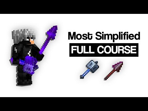 FULL COURSE on Mace & Spear PvP | Every Technique Explained In Simplified Version | Minecraft PvP