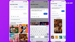 Microsoft segue os passos do Google e lança criador de vídeos com IA no Bing