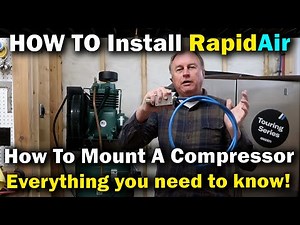 DIY RapidAir line and Air Compressor Installation