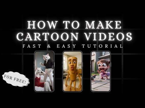 How to make Viral cartoon videos for FREE