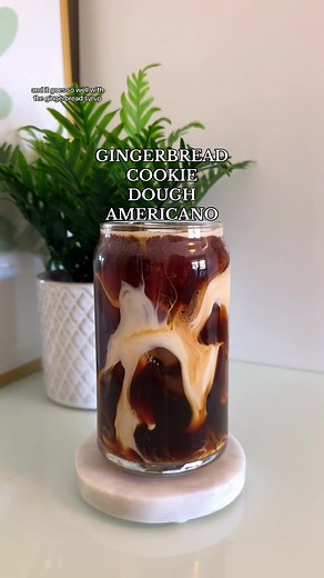 Gingerbread Cookie Dough Americano Recipe