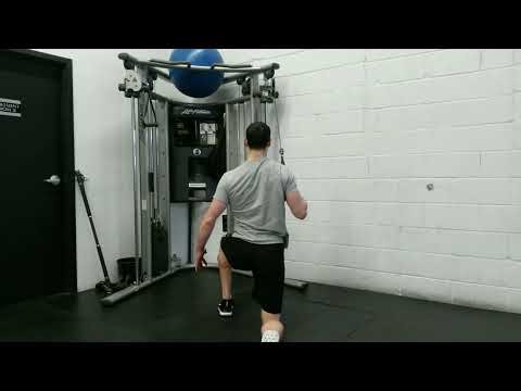 Cable High Pulley Half-Kneeling Single Arm Larry Scott Pull Down