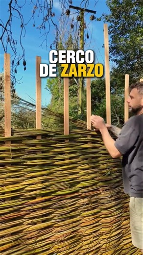 Wattle and daub fences. #architecture #engineering #construction