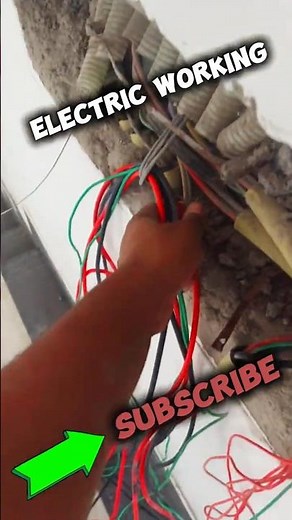 How to make electrical wiring in home #wiring