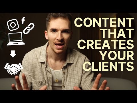 The Content You Need to Create To Get Photography Clients