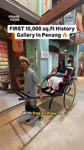 FIRST History Gallery in Penang spanning 10,000 square feet 😍📍Penang History Gallery, Bishop Street, George Town, Penang ⏰ 10am-8pm #penang | Penang Foodie