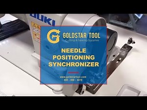 Tutorial - Juki DDL 8700 - Needle Positioning Synchronizer - Goldstartool.com - 800-868-4419