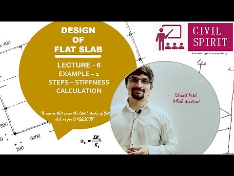 Lecture 6 Example 1 Design of Flat Slab [Stiffness Calculation]
