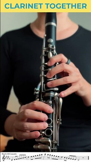 Db or C# Major Scale for Clarinet