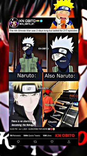 Naruto Took The Shortcut To Hokage 💀🔥