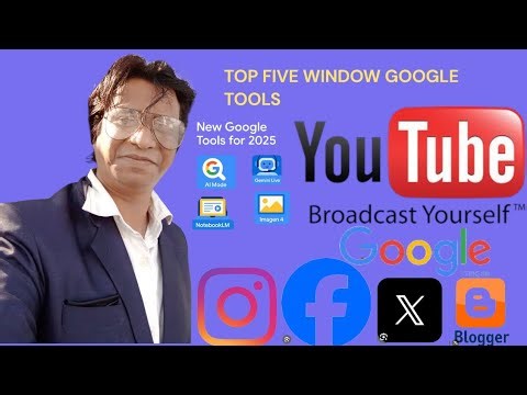 TOP 5⃣ FIVE WINDOW GOOGLE TOOLS EXPLAIN