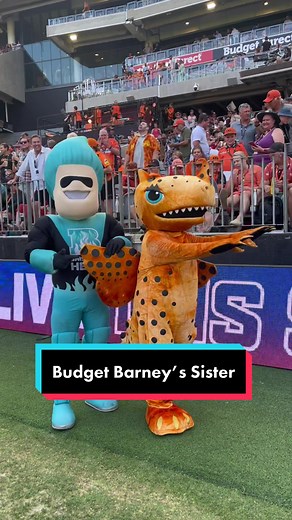 Who is Barney's sister? Comparing Budget Barney to the Dinosaur