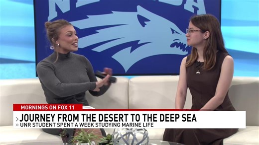 UNR undergrad student spends a week at sea