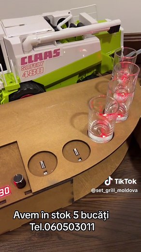 Interactive Toy Combine Harvester Demo