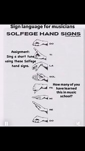 1K reactions · 199 shares | Here is an awesome practical exercise: Try coming up with your own Solfege tune and sing it while using these hand signs. #classicalmusicians #anamariafusukommiditeaches #classical #classicalpiano #musicmajor #musictheory #eartraining #musicmajor | PLAY MUSIC Studios, INC. | Facebook