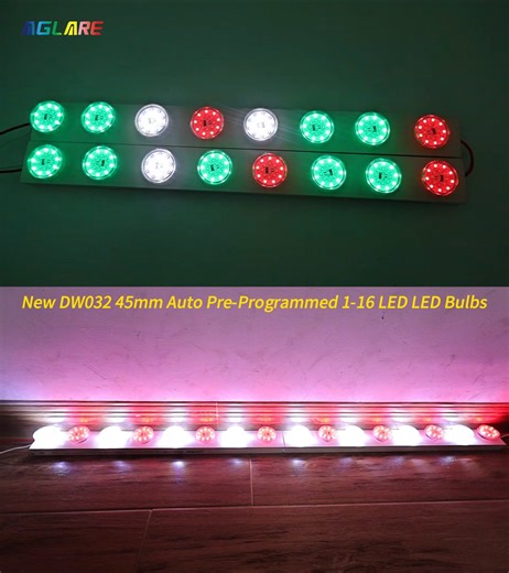 🔥New DW032 45mm Auto Pre-Programmed 1-16 RGB W LED Bulbs,AC24V 360° 👍👍 No External Controller Needed: Plug in and enjoy pre-set lighting patterns. Direct Factory Price, Welcome to consult🙋‍♂️ 📱WhatsApp: https://wa.me/8618938954211 📧Email:aglare@aglare.com 🌐Website:https://www.aglare.com/amusement-lamp/1065.html 💡Perfect for amusement rides, carnival displays, holiday decorations, ferris wheel, carousel,luna park,merry-go-round, pirate ship, pendulum, bumper car, rotor and accent lighting