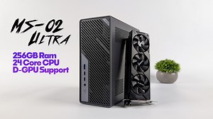 Minisforum MS-02 Ultra First Look : Modular Mini Desktop with a 24 core Chip & More