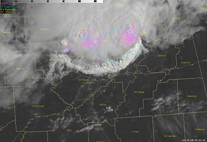 30 reactions | (7/30, 10:38) - Currently the only storm on radar is moving south into the Birmingham area. You can see the leading outflow moving south on visible satellite which could trigger more thunderstorm development over the next few hours. Winds may gust up to 40 mph along the outflow. #alwx | US National Weather Service Birmingham Alabama | Facebook