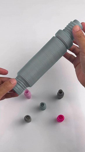 ASMR creating pop tube #diy #satisfying #relaxing #oddasmr #creative | Fanee 2