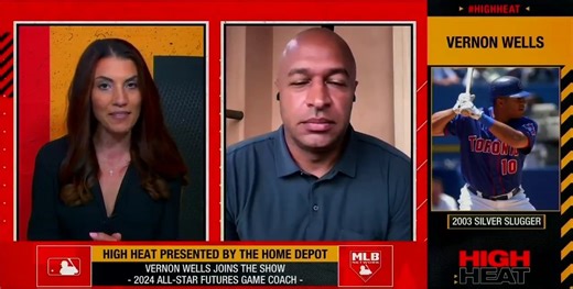 2.2K views · 23 reactions | "That's the fun part about baseball, the evolution of the game. We can have some in-depth conversations with them and learn what they're thinking." Vernon Wells will be in the National League dugout as a Coach for today's MLB All-Star Futures Game! | MLB Network | Facebook