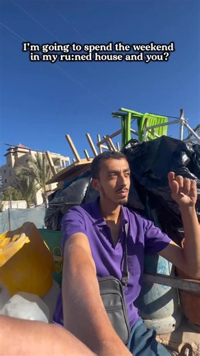 Mohammed's family on Instagram: "There is no stability in our lives, yet I am happy to return to my ruined home. Please help me and my family survive through your contribution 🫂link in bio👆🏻"