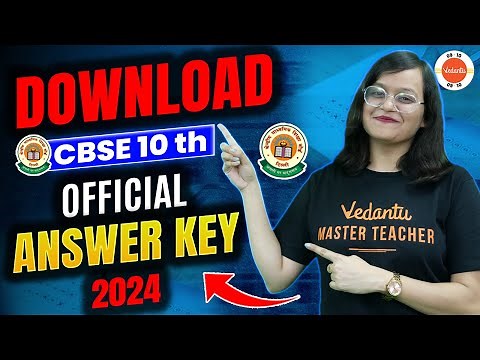 How To Download CBSE 10th official Answer Key 2024