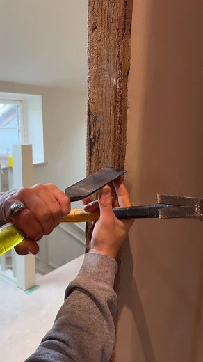 1.7M views · 522 reactions | New hinges, Old wood, Like it grew there! . . . . . . . . . . . #carpentry #woodworking #carpenter #construction #woodwork #wood #woodworker #design #interiordesign #renovation #diy #joinery #contractor #tools #handmade #homedecor #builder #building #home #architecture #homeimprovement #furniture #interior #woodshop #woodcraft #wooddesign #carpentryskills #fyp #homerenovation #carpentrywork | Dom Edington Carpentry - DEC | Facebook