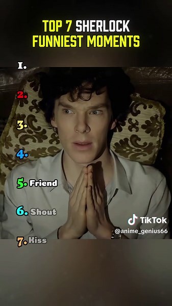 Top 7 Sherlock funny moments#sherlockholmes #sherlock #funny #moments #top7