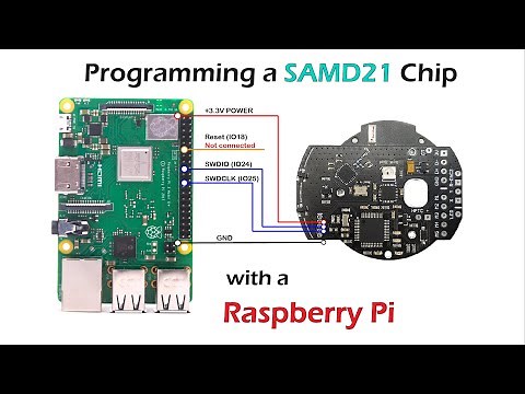 How to Program the Arduino Bootloader to a SAMD21 Chip with Openocd & a Raspberry Pi.