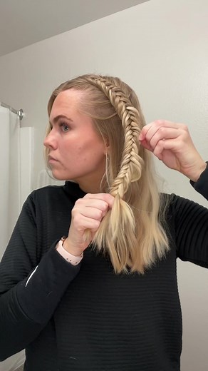 Easy Dutch Fishtail Bun Tutorial | Weekend Hairstyle Inspiration