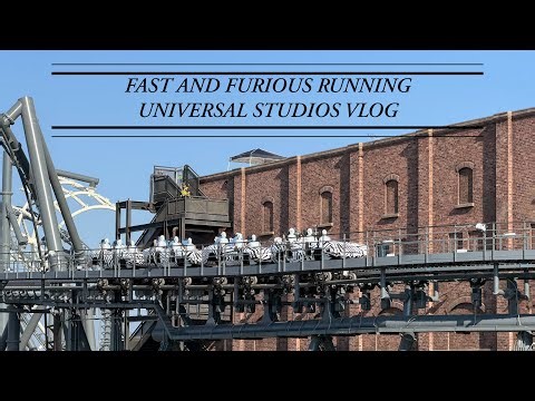 Fast and Furious Coaster Testing. Universal Studios Hollywood Vlog