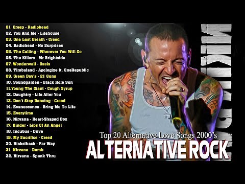 Best of 2000's Alternative Rock with Lyrics🤘 Alternative Rock Songs Of The 2000's