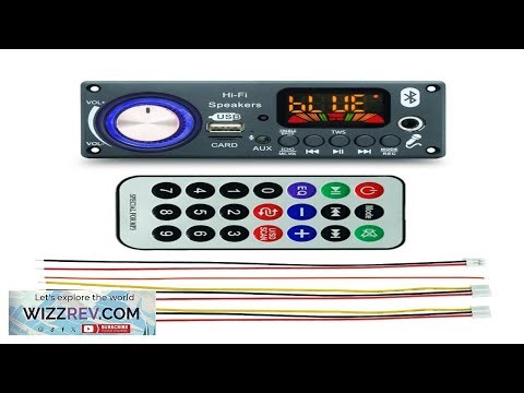 D185BT Wireless Preamp Amplifier Board Bluetooth MP3 Radio Decoder Module Support Remote