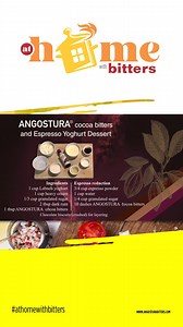 3.4K views · 18 reactions | Dessert can be a decadent affair with this Angostura® cocoa bitters and Espresso Yoghurt Dessert recipe. With unrivalled taste, and unmatched flavour, this sweet treat will have everyone begging for more. #athomewithbitters #togetherwithbitters #angosturabiters #bitters | Angostura aromatic bitters | Facebook