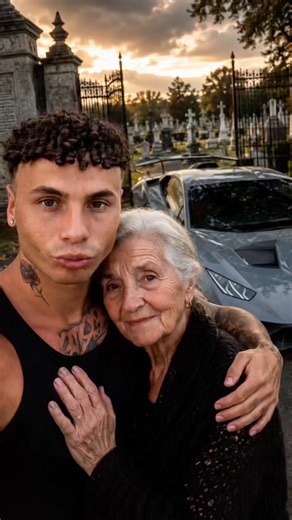 I WENT TO THE CEMETERY IN A LAMBORGHINI FOR MY GRANDMA… 💔