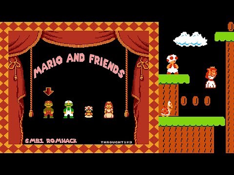 Mario And Friends - Hack of SMB1 [NES]