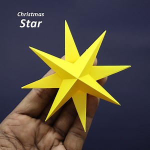 86K views · 5.8K reactions | Amazing Paper Star Making Instruction for Christmas Tree Decoration. It's very easy and simple Christmas Tree Star making tutorial. DIY Paper Crafts... | Colors Paper | Facebook
